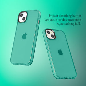 Barrier Case for iPhone 15 Plus - Polished Turquoise Blue