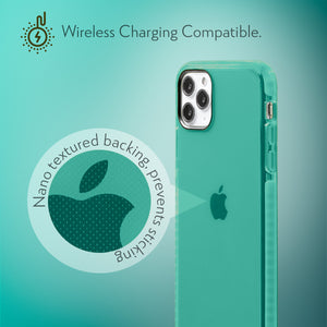 Barrier Case for iPhone 11 Pro Max - Polished Turquoise Blue