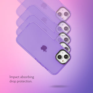 Barrier Case for iPhone 15 - Fresh Purple Lavender