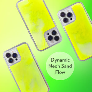 Neon Sand Case for iPhone 13 Pro Max - Neon-Yellow Lemonade