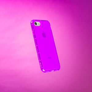 Highlighter Case for iPhone SE, iPhone 8 & iPhone 7 - Saturated Vivid Purple