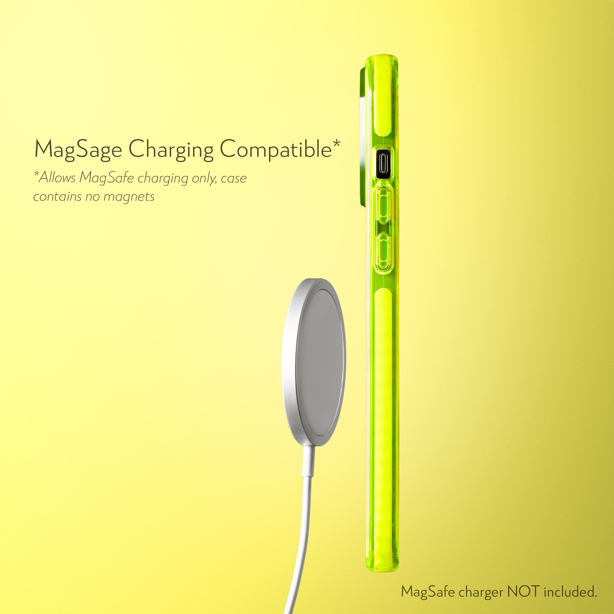 Barrier Case for iPhone 14 Pro Max - Hi-Energy Neon Yellow