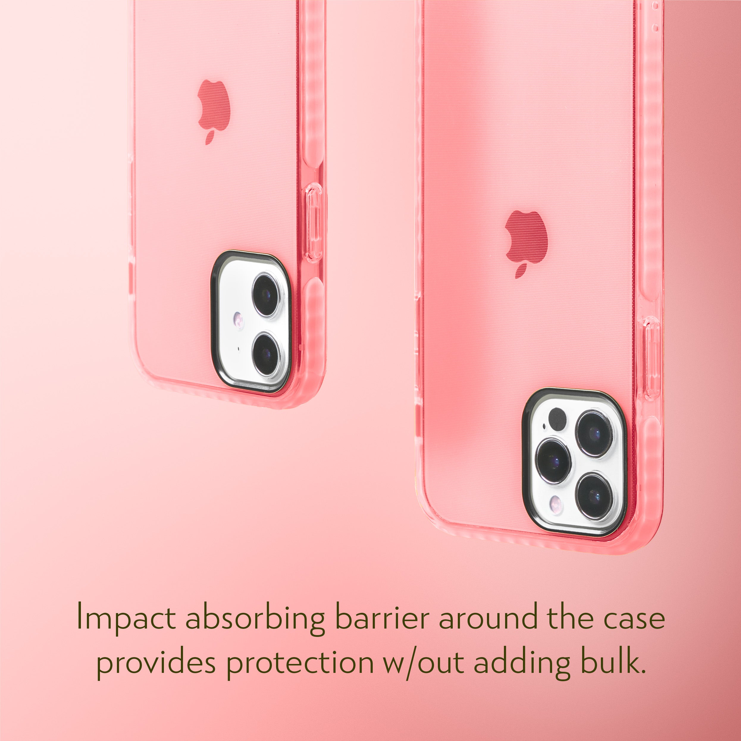 Barrier Case for iPhone 12 and 12 Pro - Subtle Pink Peach
