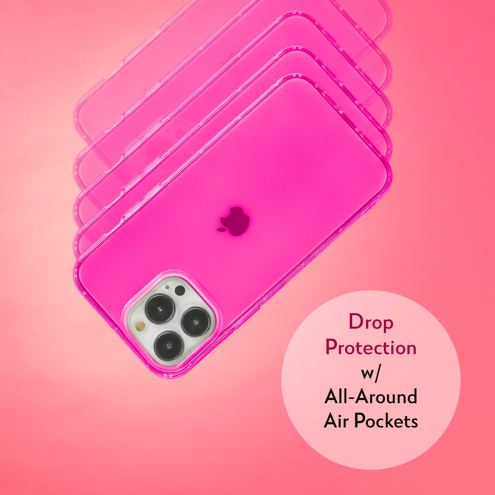 Highlighter Case for iPhone 14 Pro Max - Eye-Catching Hot Pink