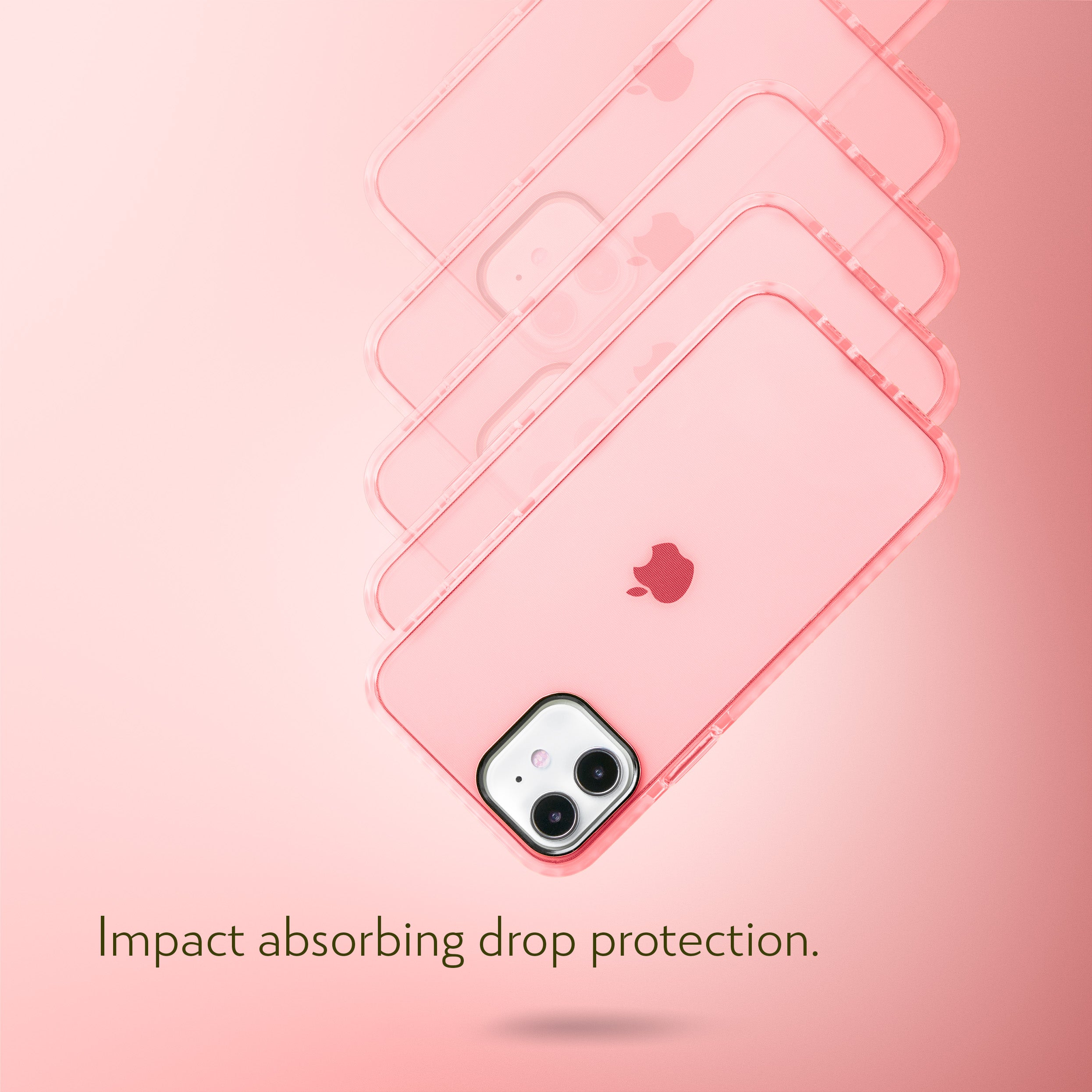Barrier Case for iPhone 12 Mini - Subtle Pink Peach