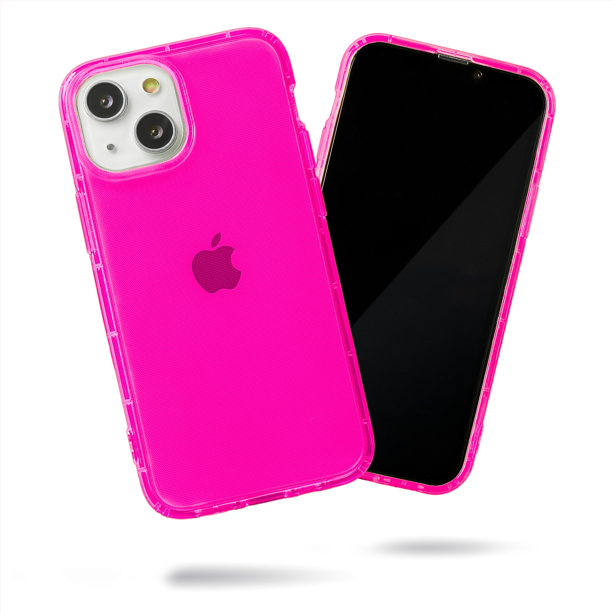 Highlighter Case for iPhone 13 Mini - Eye-Catching Hot Pink