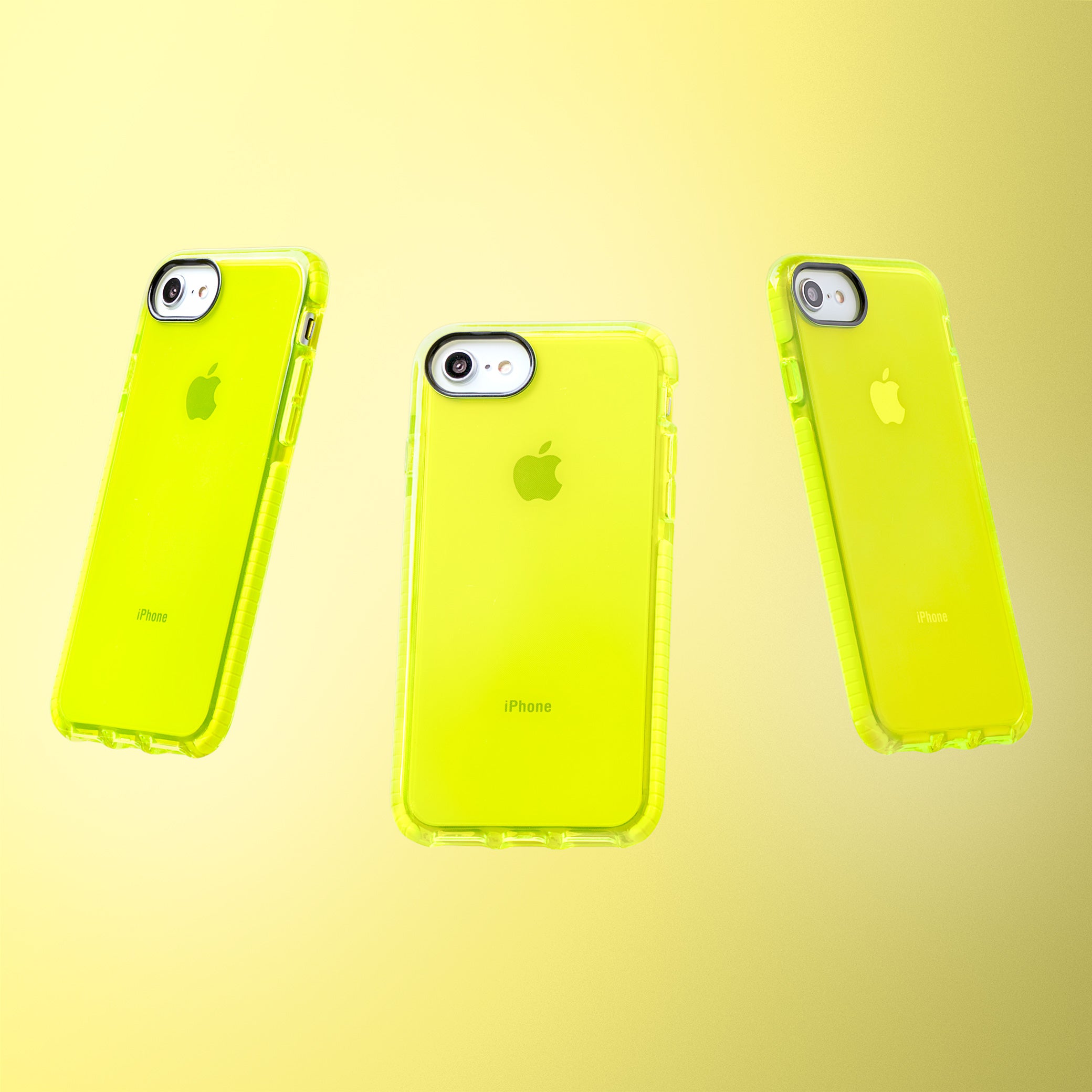 Barrier Case for iPhone SE, iPhone 8 & iPhone 7 - Hi-Energy Neon Yellow
