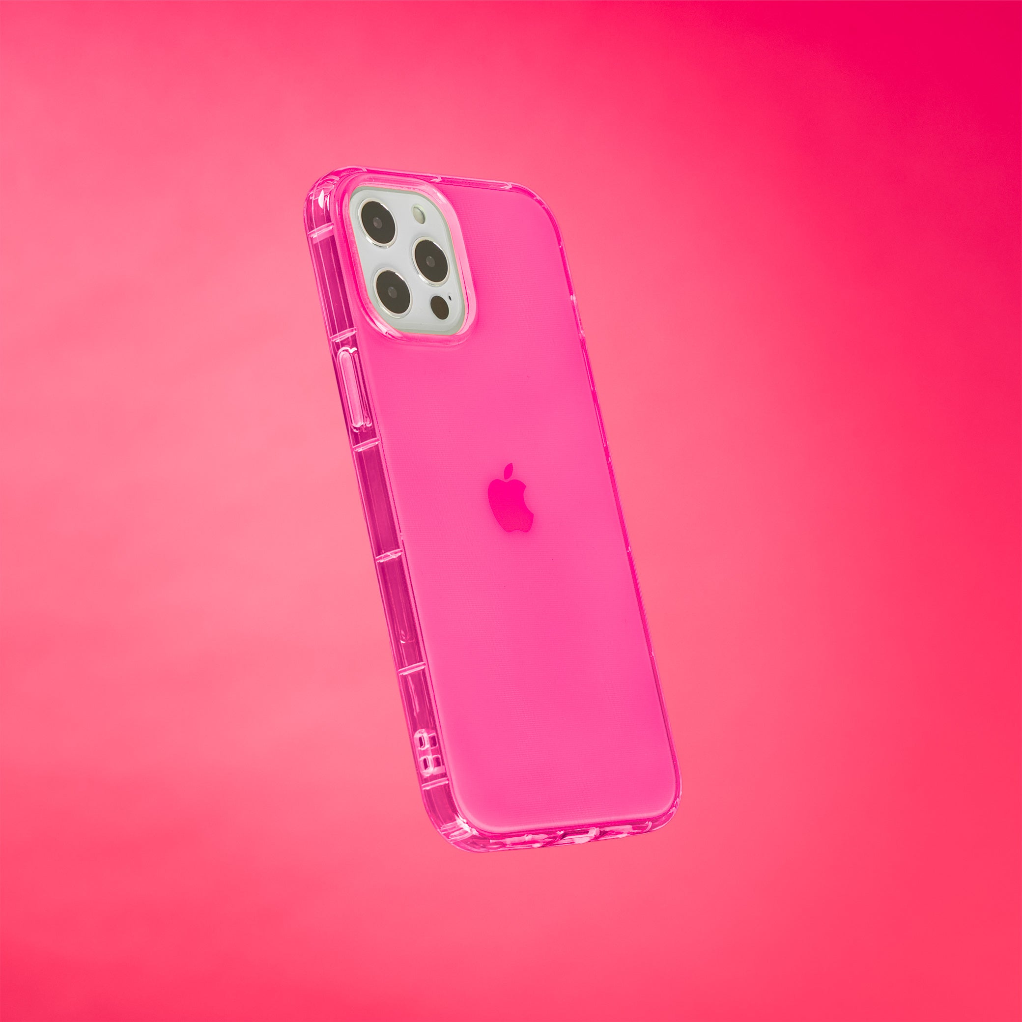 Highlighter Case for iPhone 12 Pro Max - Eye-Catching Hot Pink