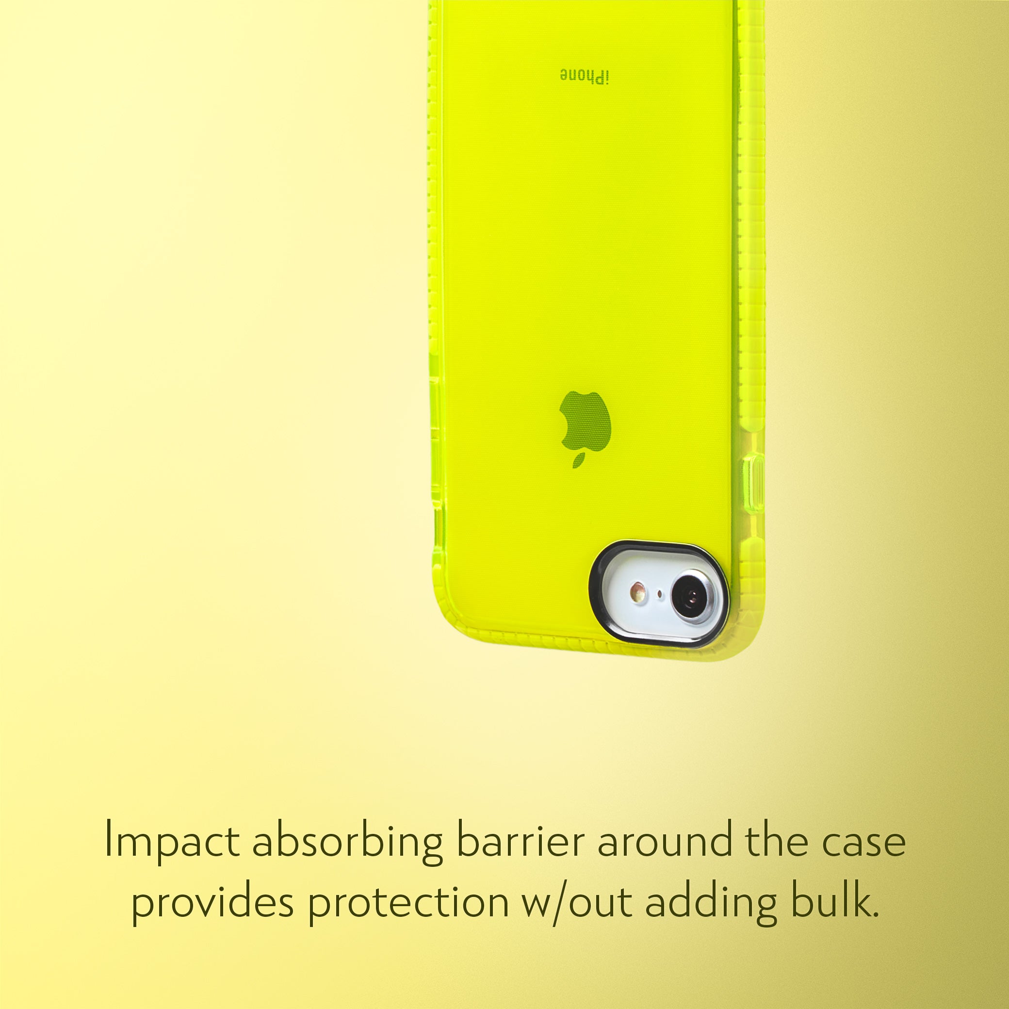 Barrier Case for iPhone SE, iPhone 8 & iPhone 7 - Hi-Energy Neon Yellow