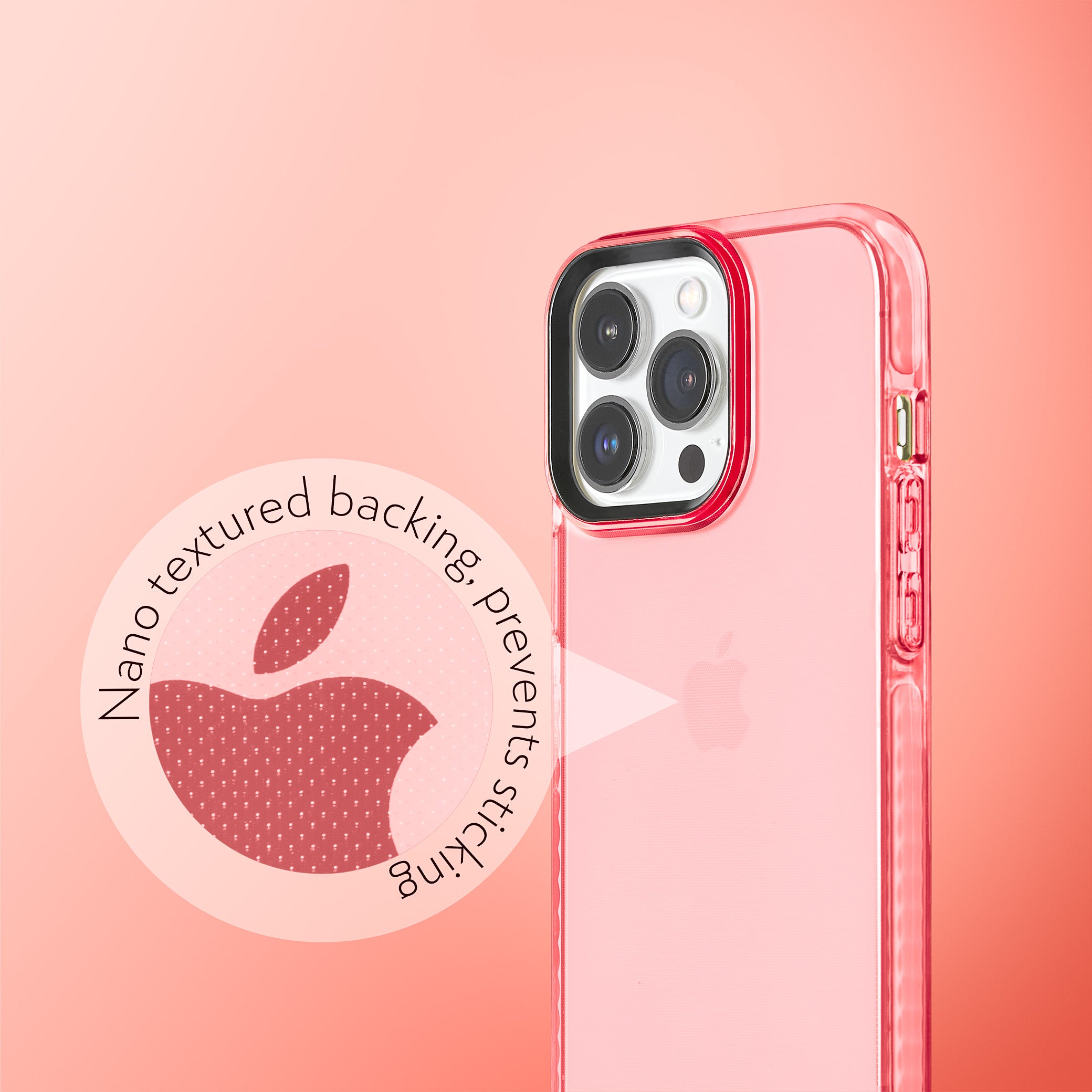 Barrier Case for iPhone 13 Pro - Subtle Pink Peach