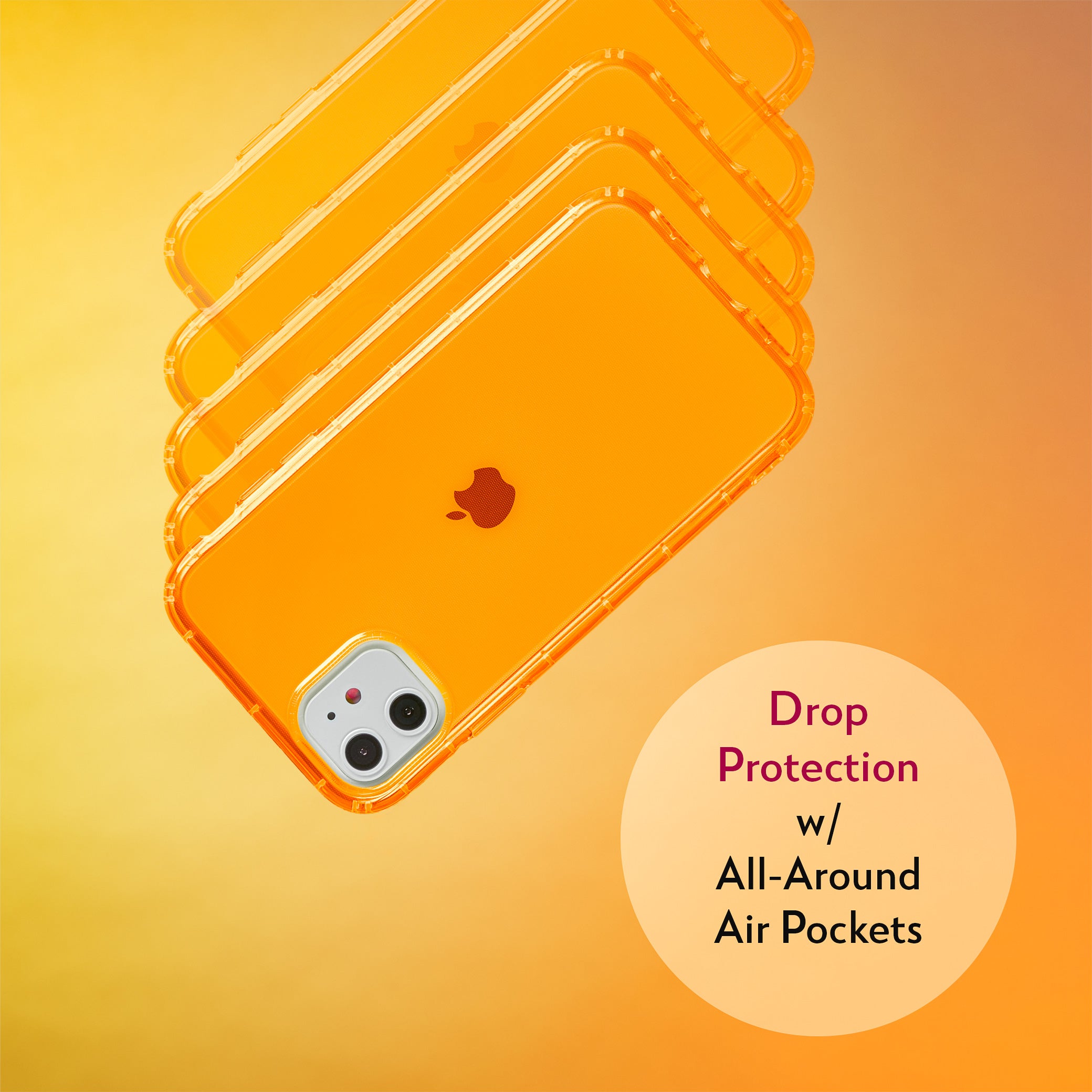 Highlighter Case for iPhone 11 - Intense Bright Orange