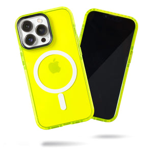 Barrier Case w/ MagSafe for iPhone 13 Pro - Hi-Energy Neon Yellow