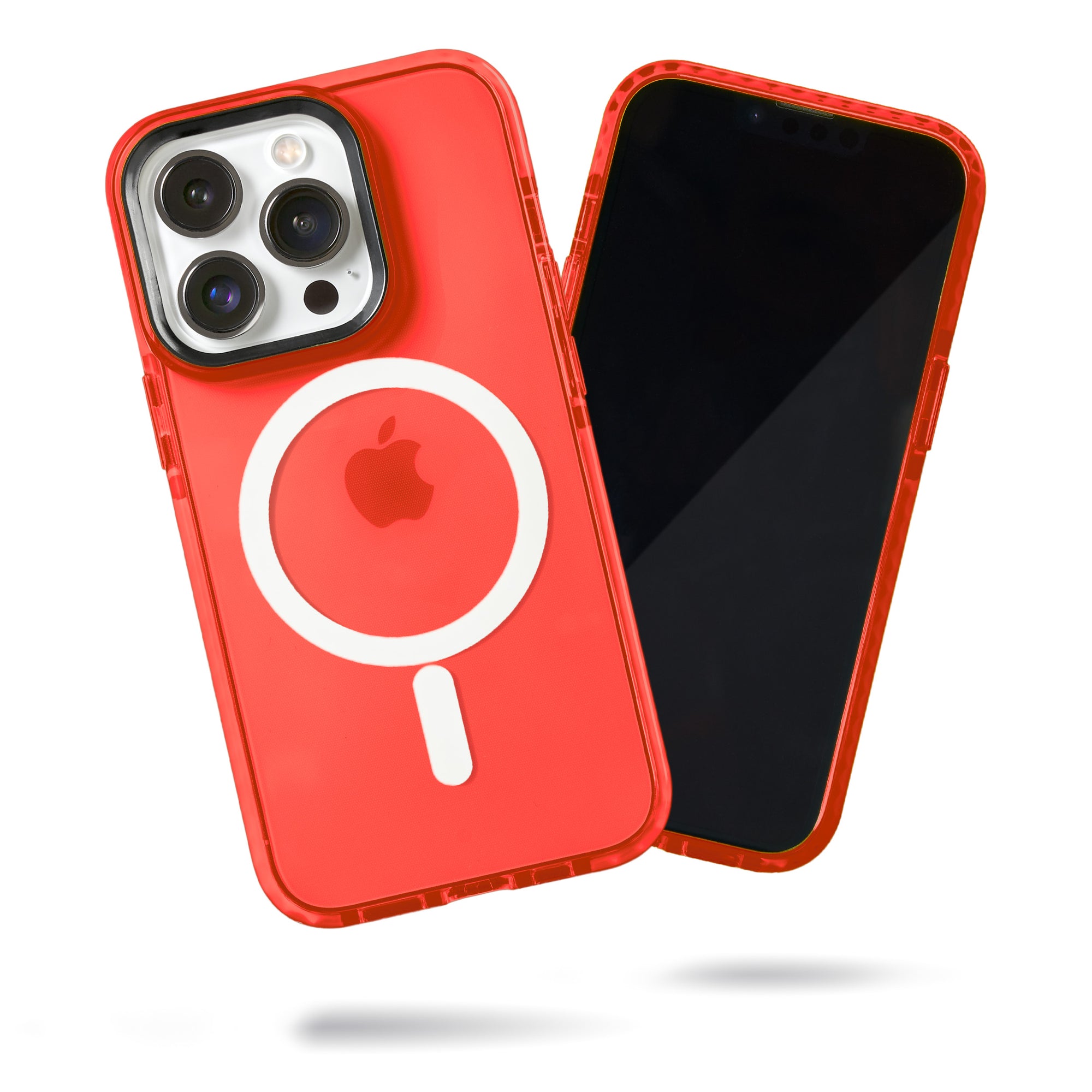Barrier Case w/ MagSafe for iPhone 14 Pro - Electric Red Strawberry