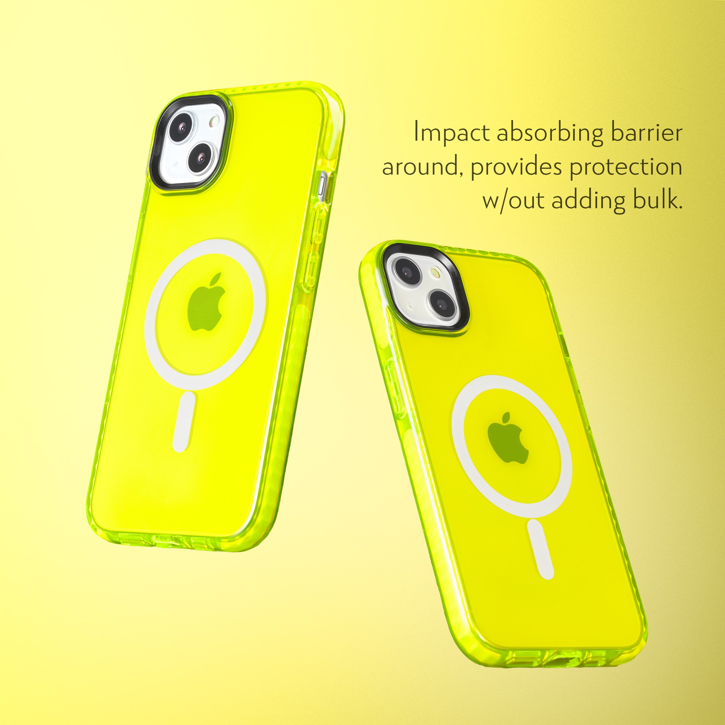 Barrier Case w/ MagSafe for iPhone 14 Plus - Hi-Energy Neon Yellow