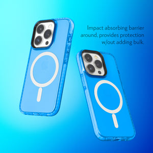 Barrier Case w/ MagSafe for iPhone 15 Pro - Elevated Azure Blue