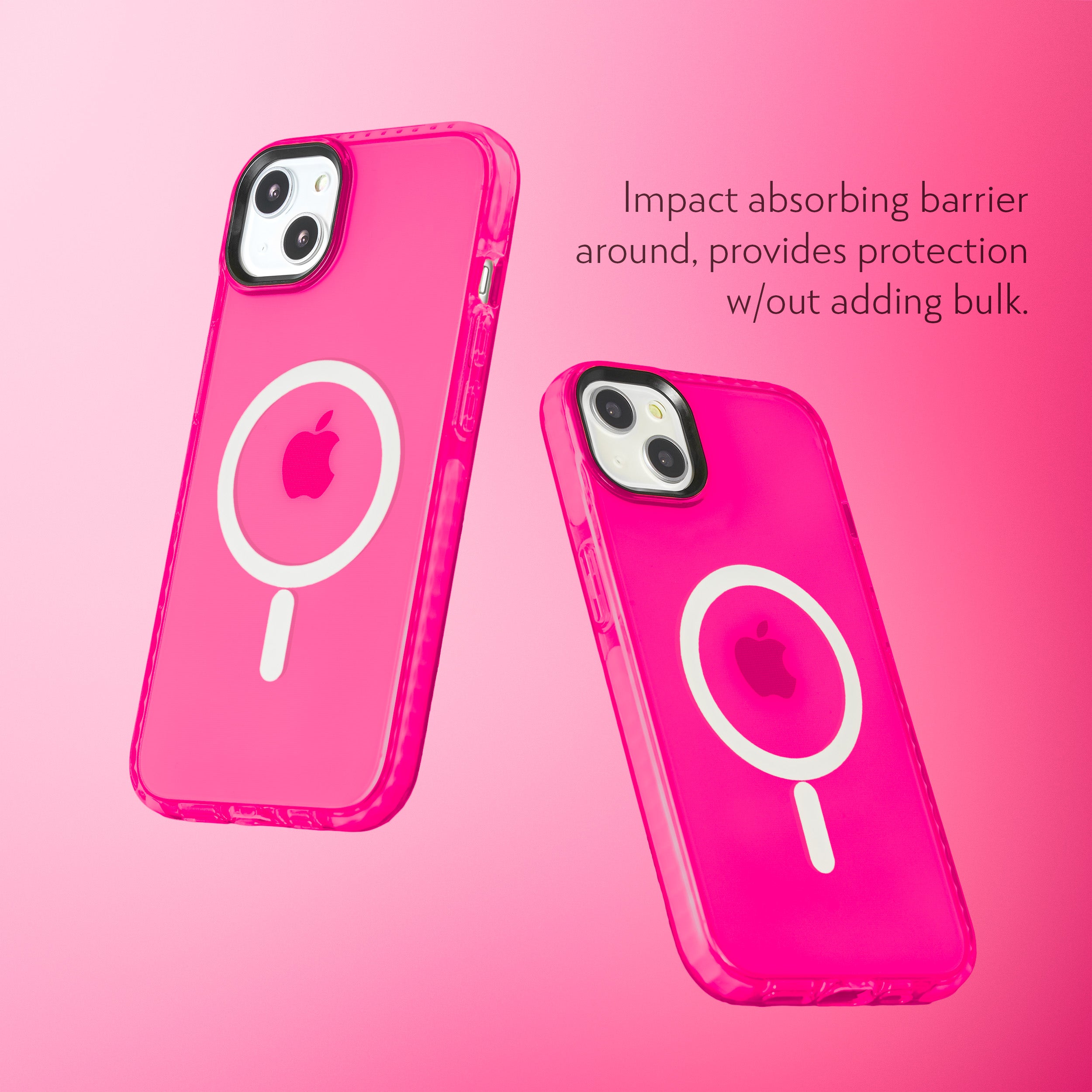 Barrier Case w/ MagSafe for iPhone 15 Plus - Radiant Hot Pink