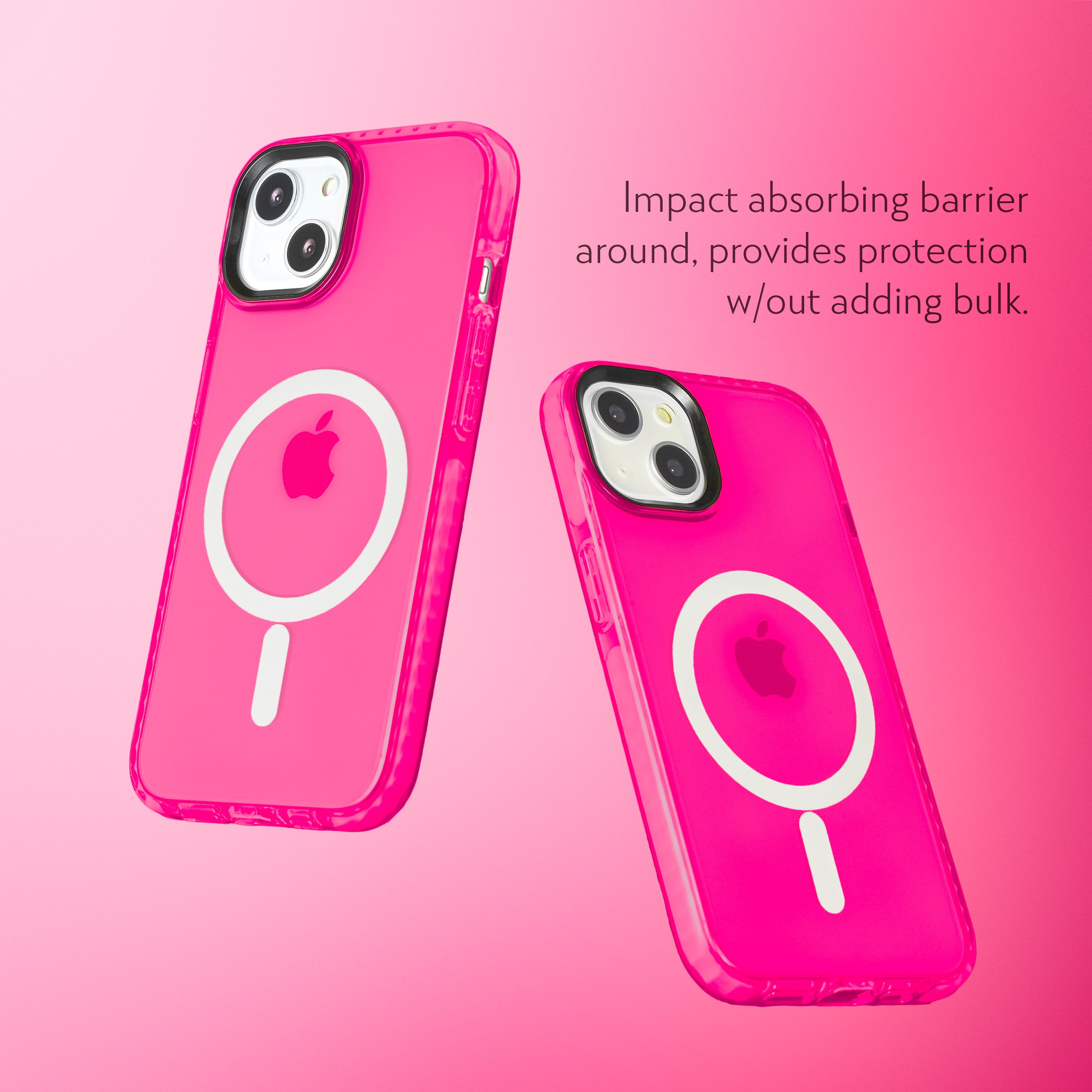 Barrier Case w/ MagSafe for iPhone 13 - Radiant Hot Pink