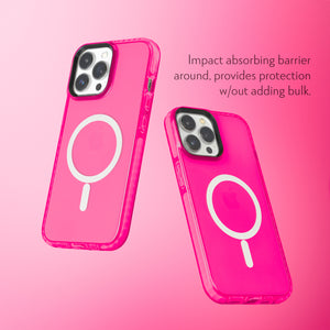 Barrier Case w/ MagSafe for iPhone 13 Pro Max - Radiant Hot Pink