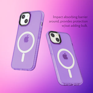 Barrier Case w/ MagSafe for iPhone 15 - Fresh Purple Lavender