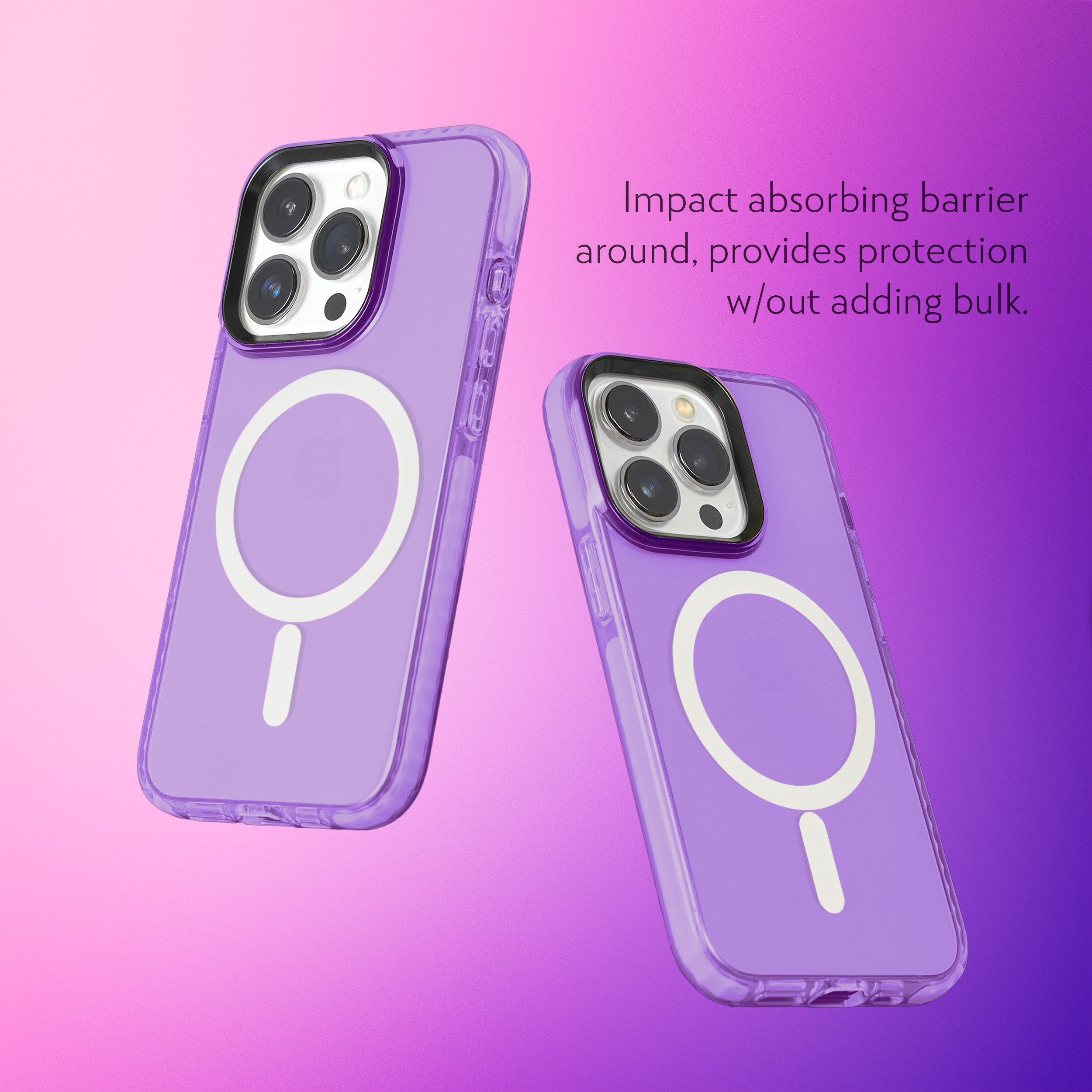 Barrier Case w/ MagSafe for iPhone 15 Pro - Fresh Purple Lavender
