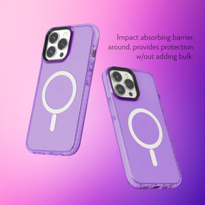 Barrier Case w/ MagSafe for iPhone 14 Pro Max - Fresh Purple Lavender