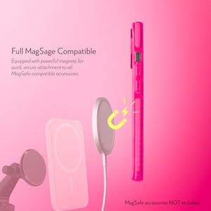 Barrier Case w/ MagSafe for iPhone 13 - Radiant Hot Pink