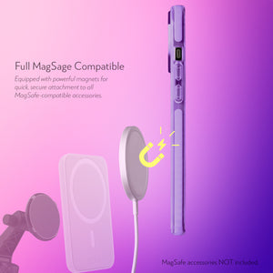 Barrier Case w/ MagSafe for iPhone 13 Pro Max - Fresh Purple Lavender