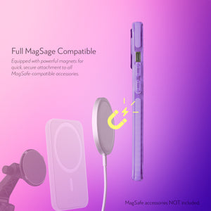 Barrier Case w/ MagSafe for iPhone 14 - Fresh Purple Lavender