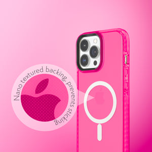 Barrier Case w/ MagSafe for iPhone 14 Pro Max - Radiant Hot Pink