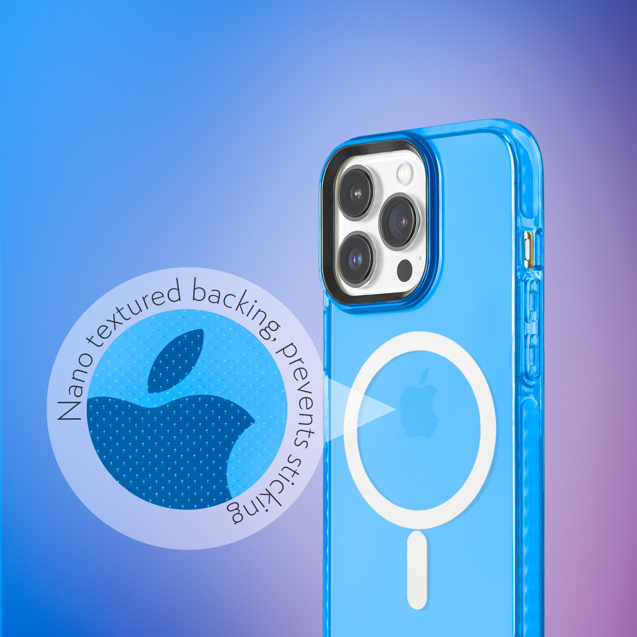 Barrier Case w/ MagSafe for iPhone 13 Pro - Elevated Azure Blue