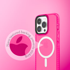 Barrier Case w/ MagSafe for iPhone 15 Pro - Radiant Hot Pink