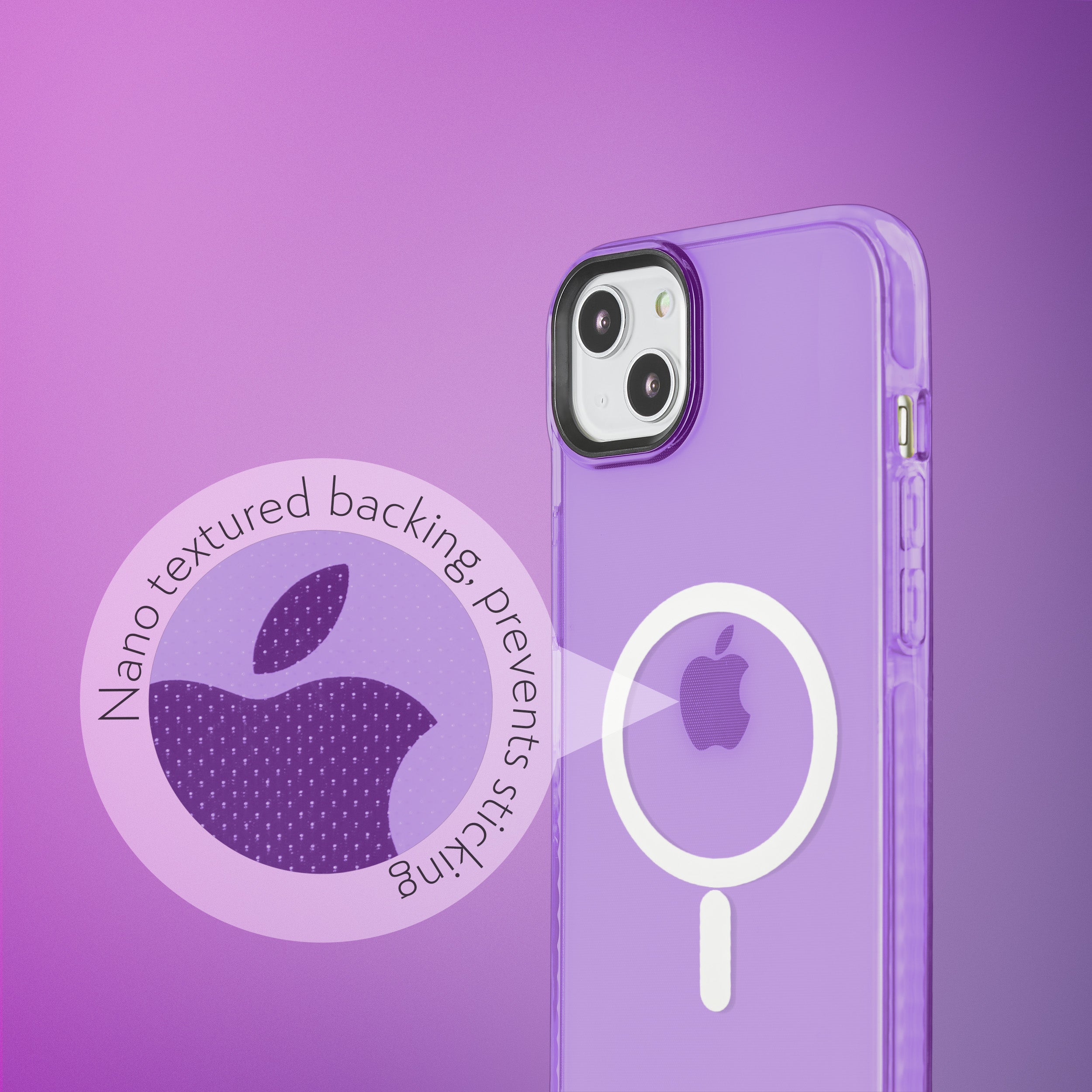 Barrier Case w/ MagSafe for iPhone 15 Plus - Fresh Purple Lavender