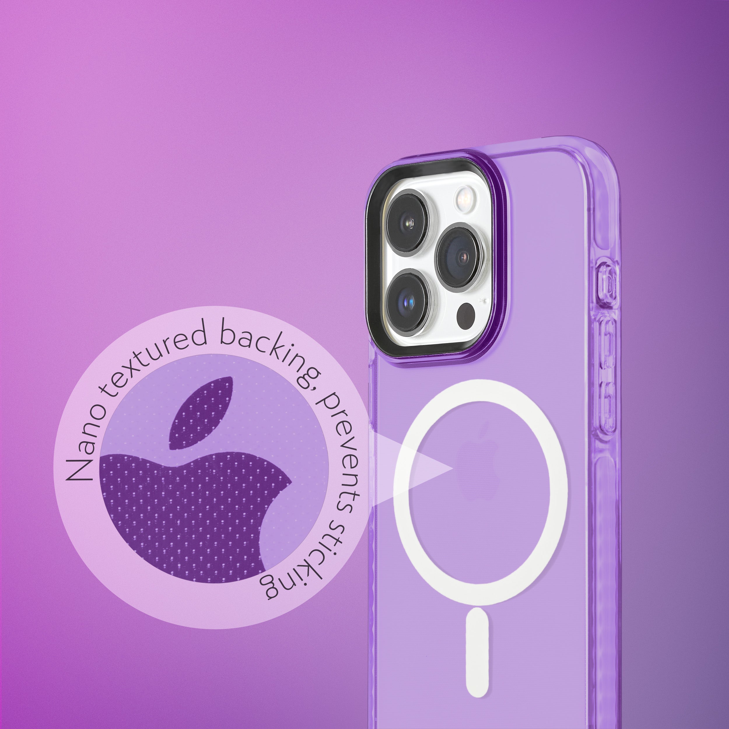 Barrier Case w/ MagSafe for iPhone 15 Pro - Fresh Purple Lavender