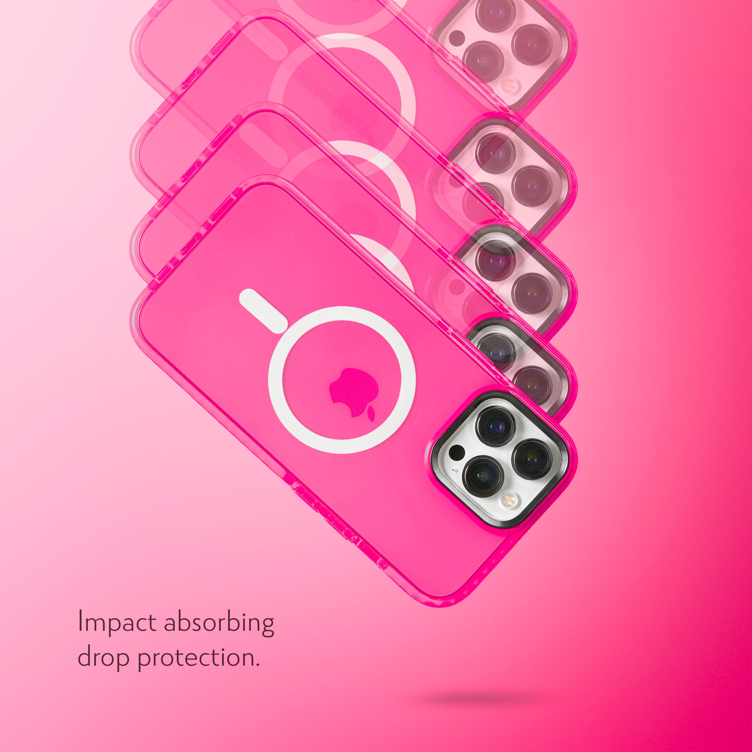 Barrier Case w/ MagSafe for iPhone 13 Pro Max - Radiant Hot Pink