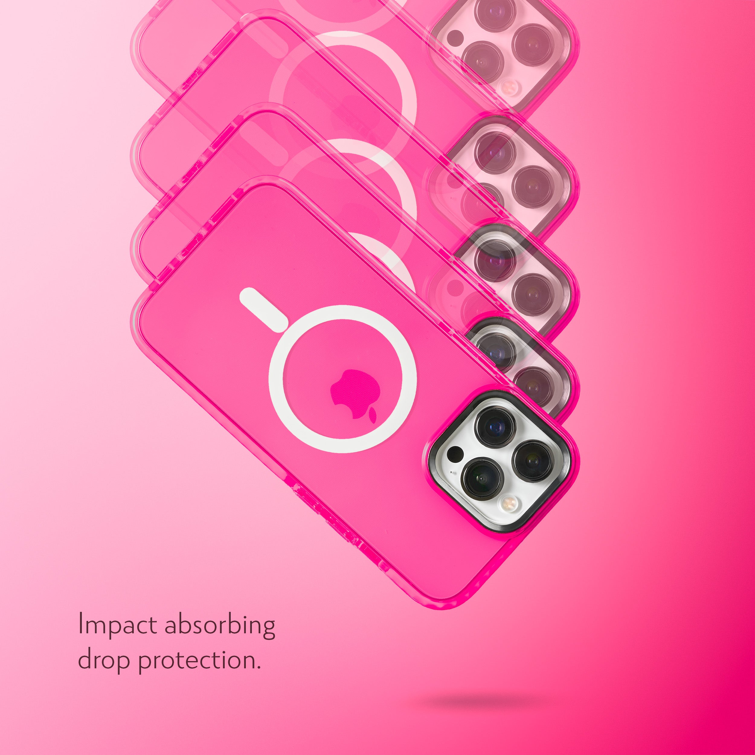 Barrier Case w/ MagSafe for iPhone 14 Pro Max - Radiant Hot Pink