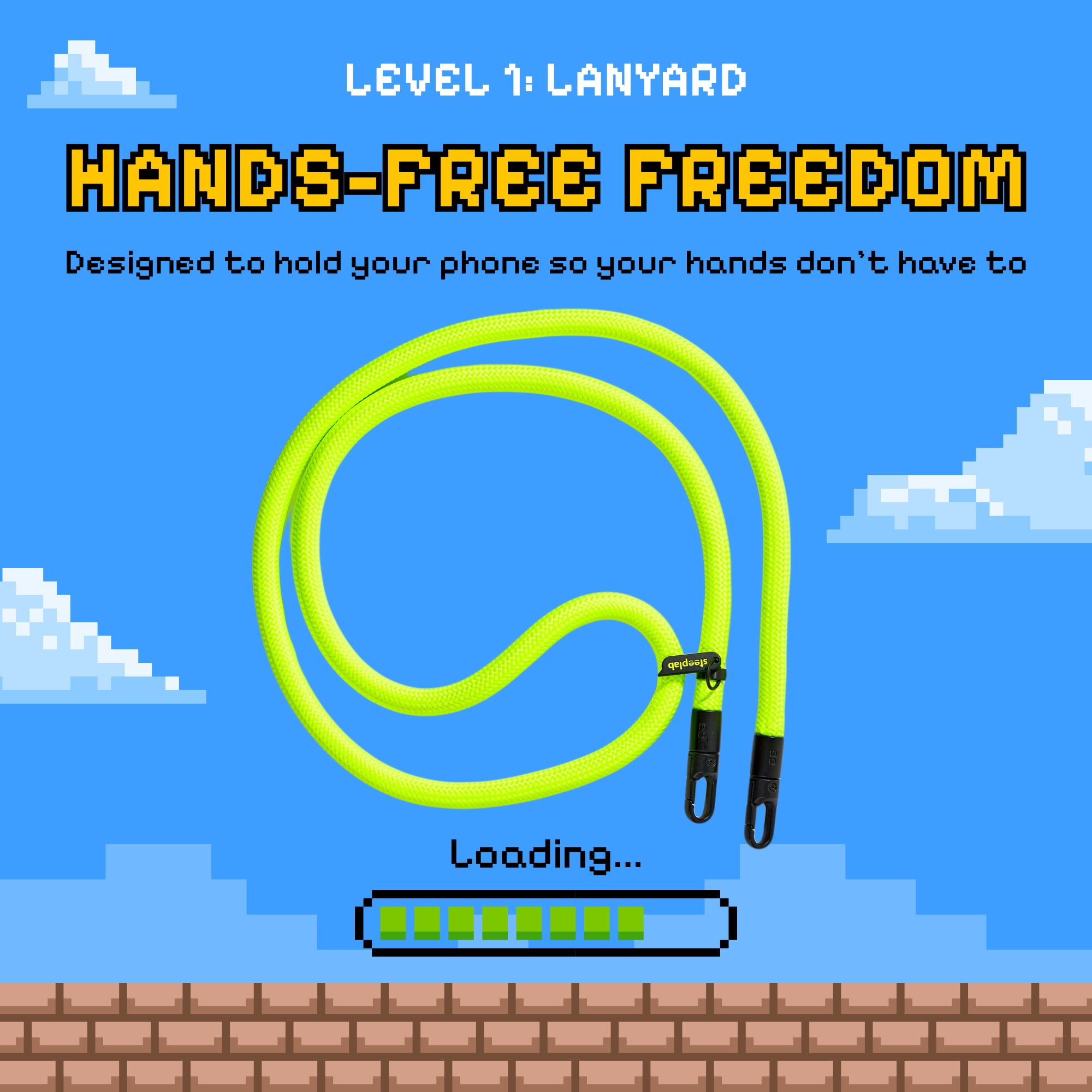 Freehand Cross-Body Lanyard - Go Hands-Free