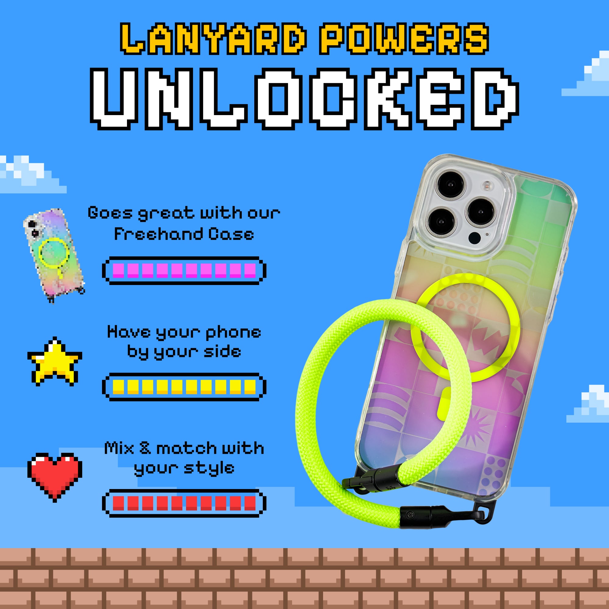 Freehand Wrist Lanyard - Secure Short Carry for Everyday Use