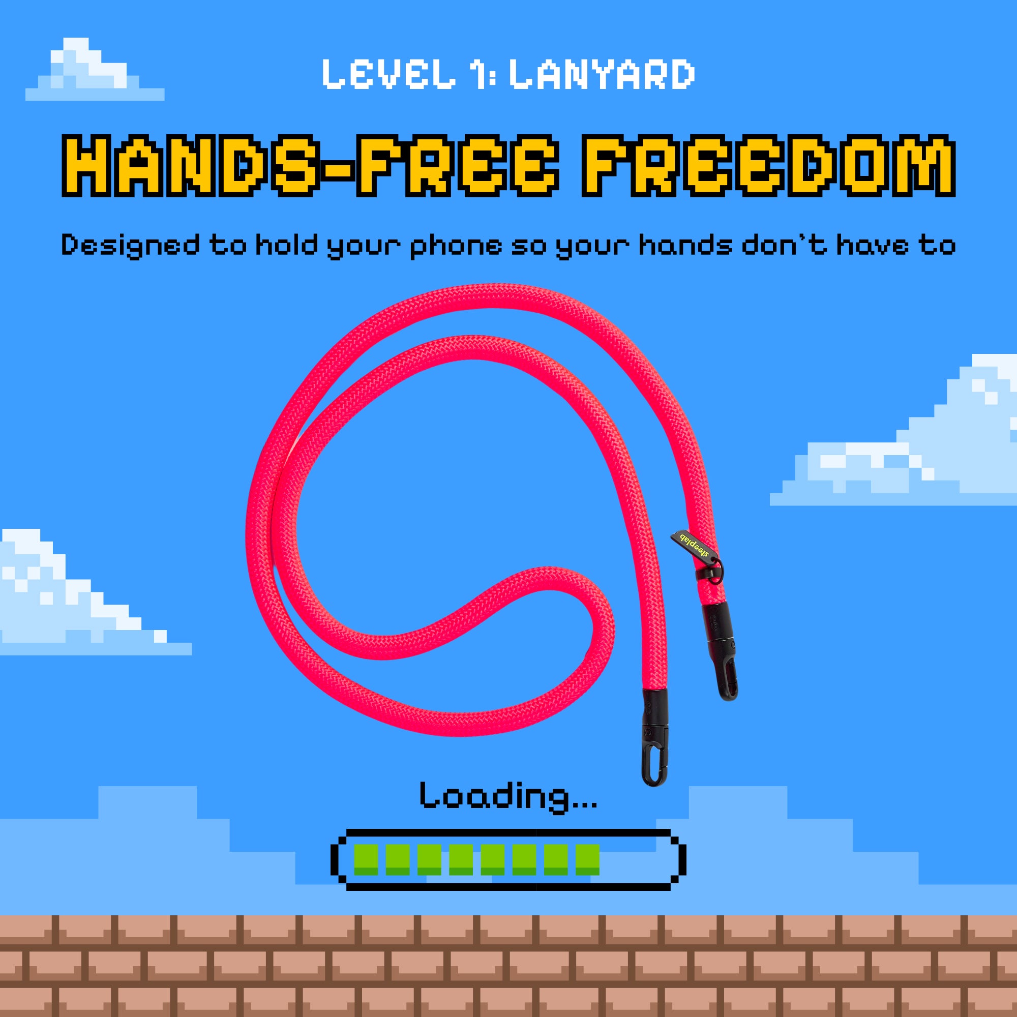 Freehand Cross-Body Lanyard - Go Hands-Free