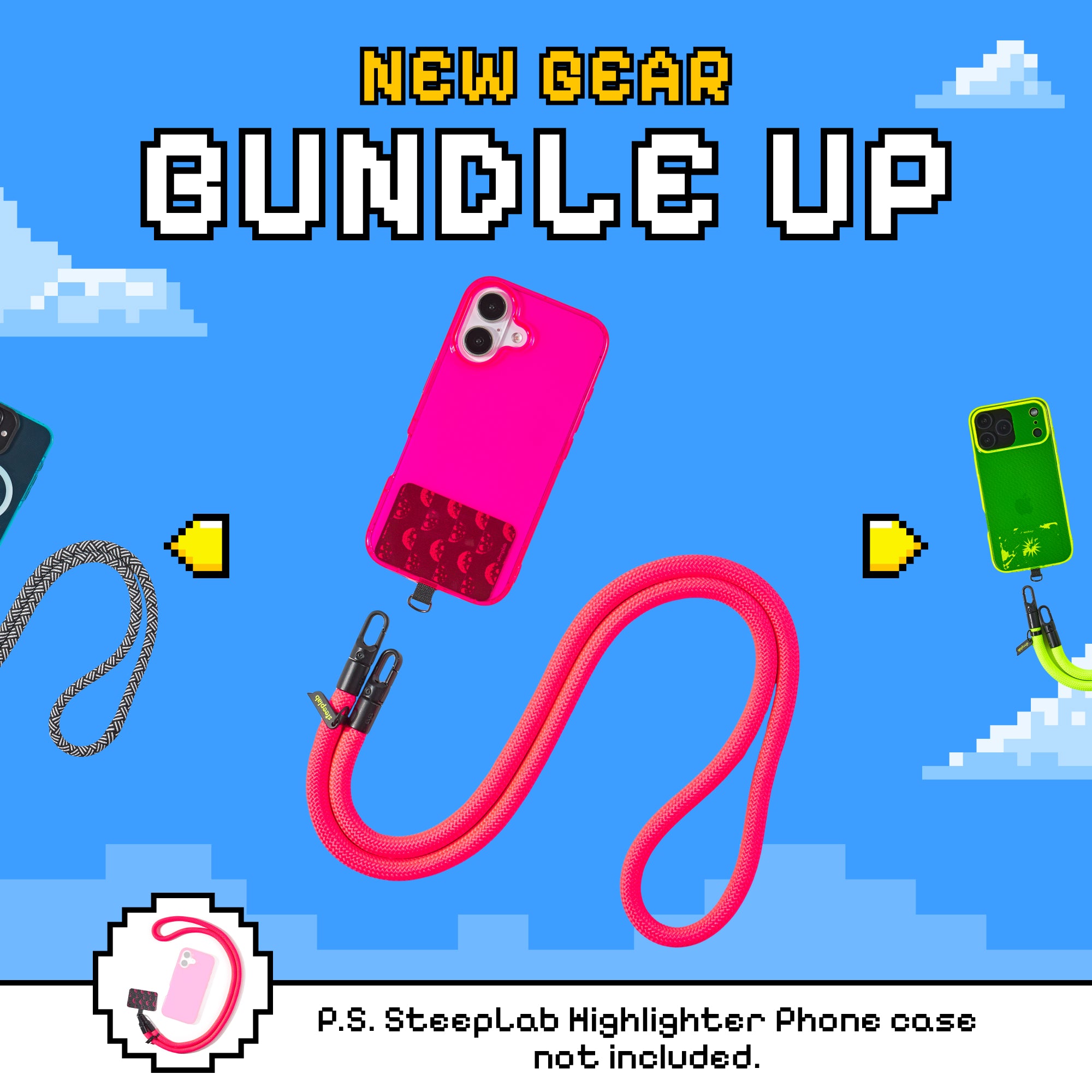 Freehand GoKit - Crossbody Lanyard + Phone Tab Bundle