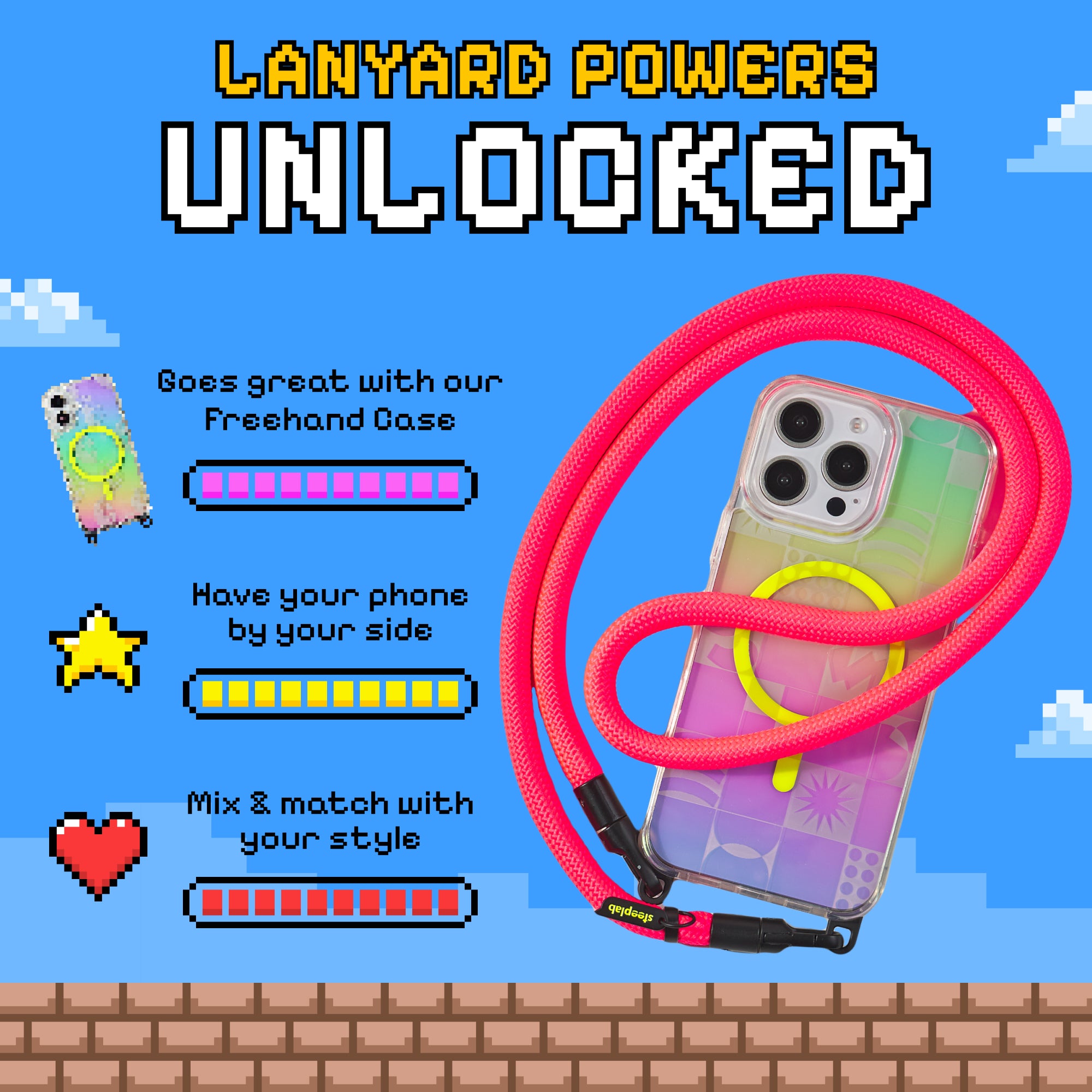 Freehand Cross-Body Lanyard - Go Hands-Free