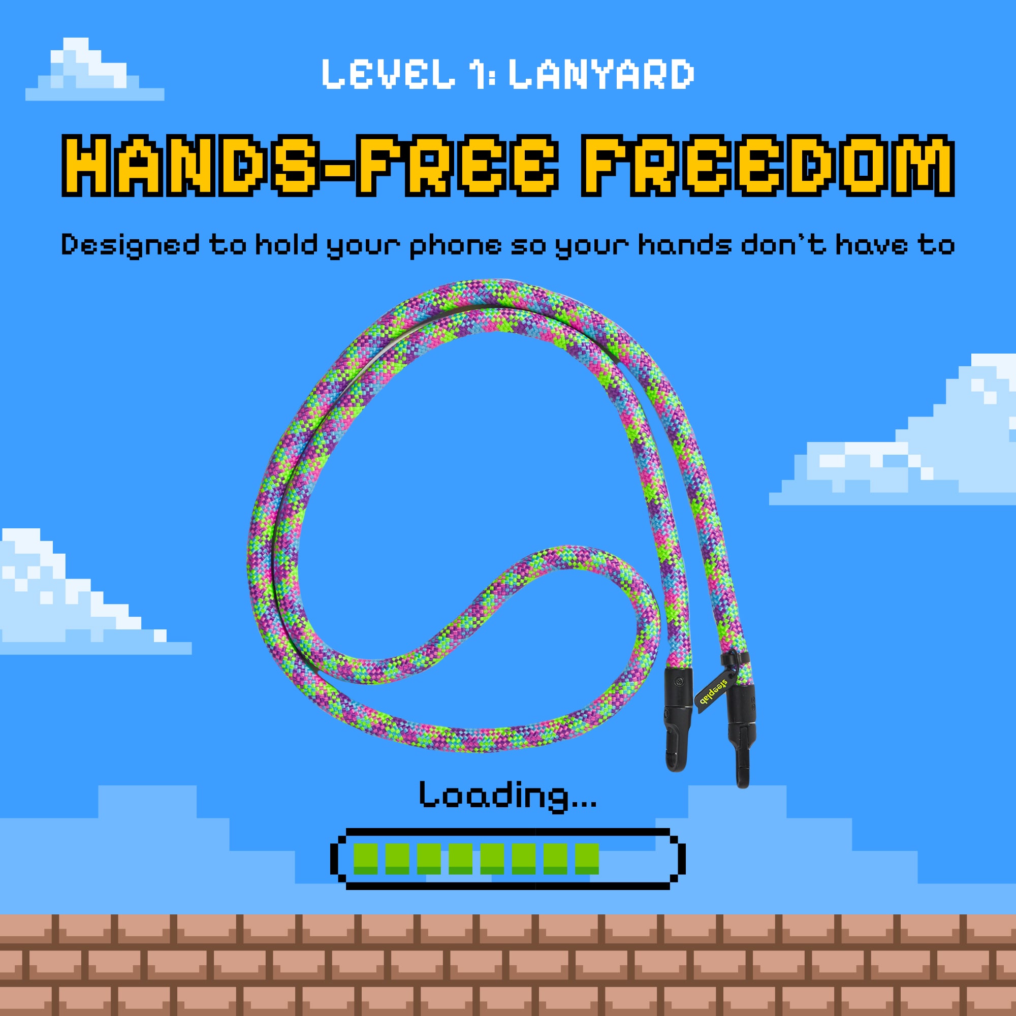 Freehand Cross-Body Lanyard - Go Hands-Free