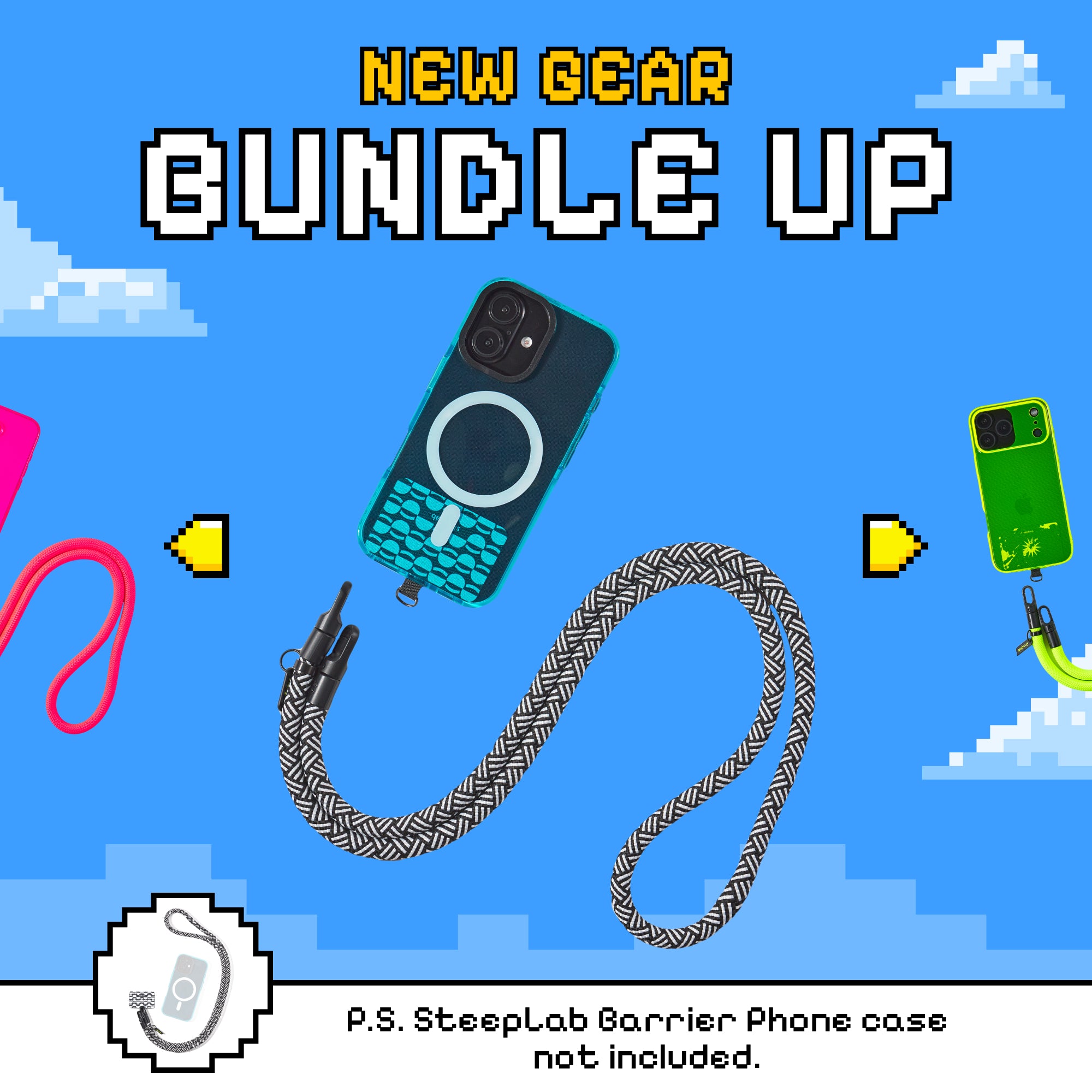 Freehand GoKit - Crossbody Lanyard + Phone Tab Bundle