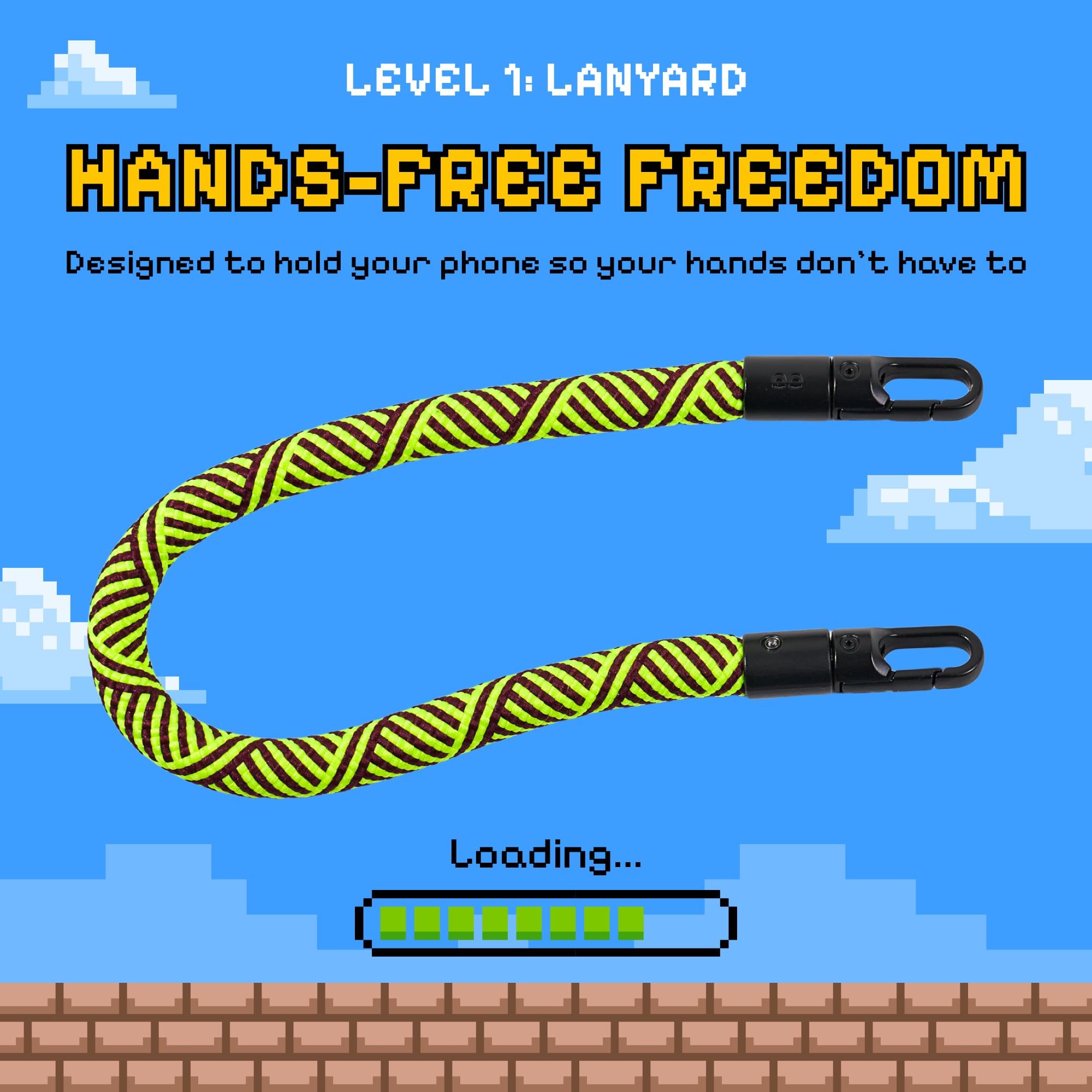 Freehand Wrist Lanyard - Secure Short Carry for Everyday Use