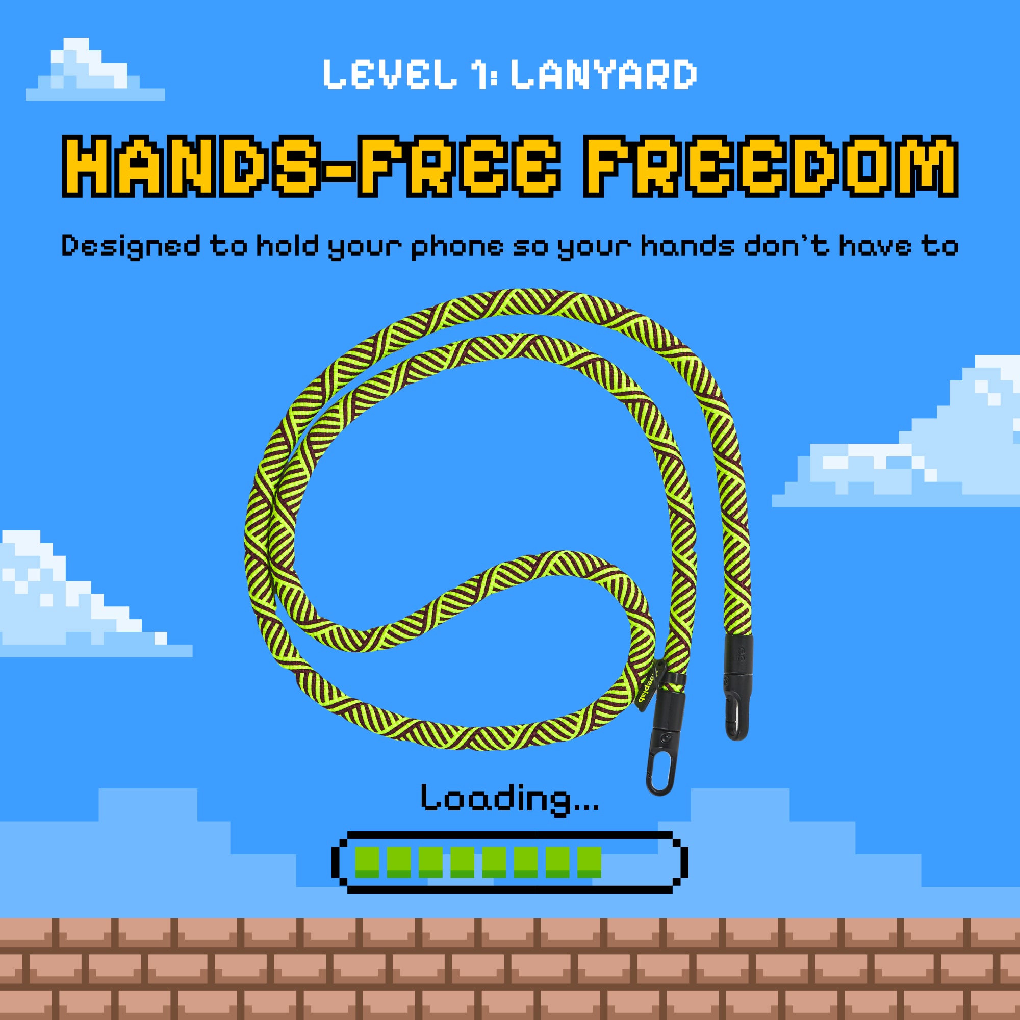 Freehand Cross-Body Lanyard - Go Hands-Free