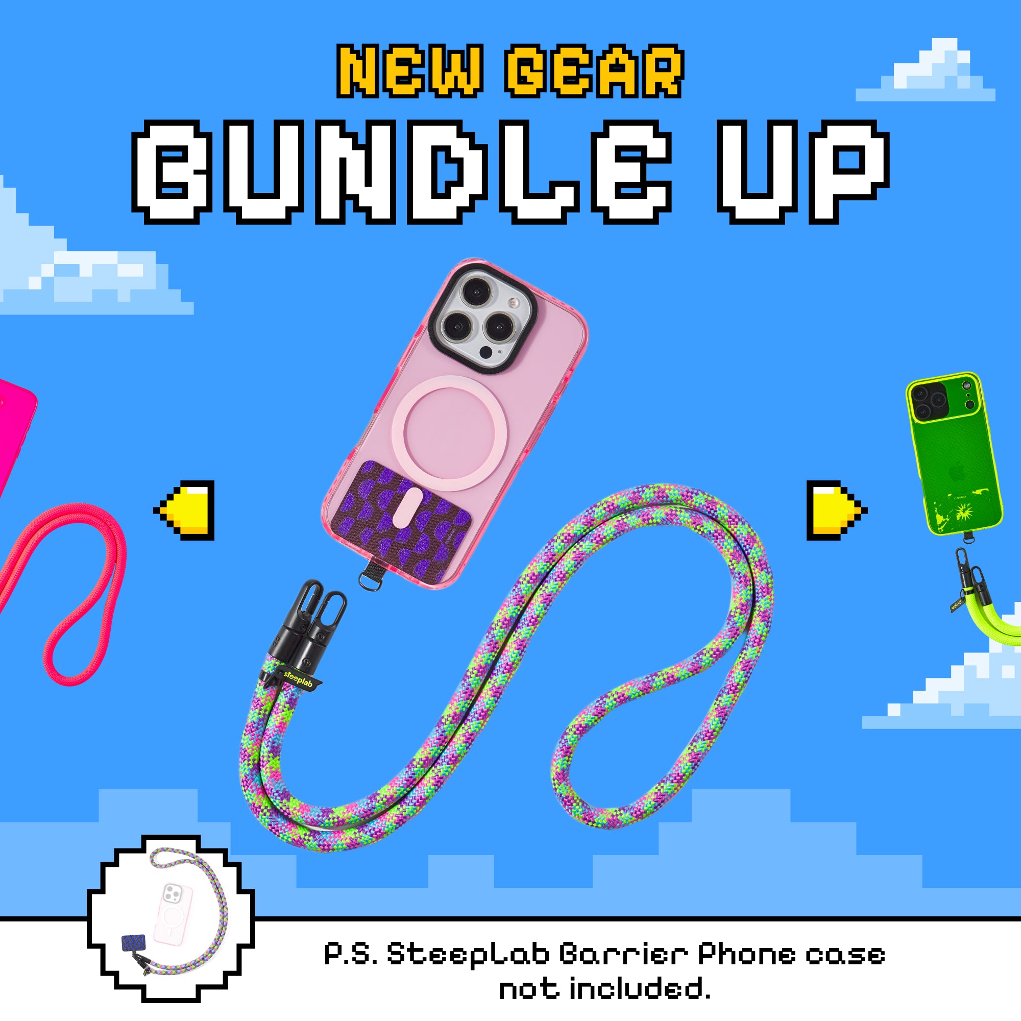 Freehand GoKit - Crossbody Lanyard + Phone Tab Bundle