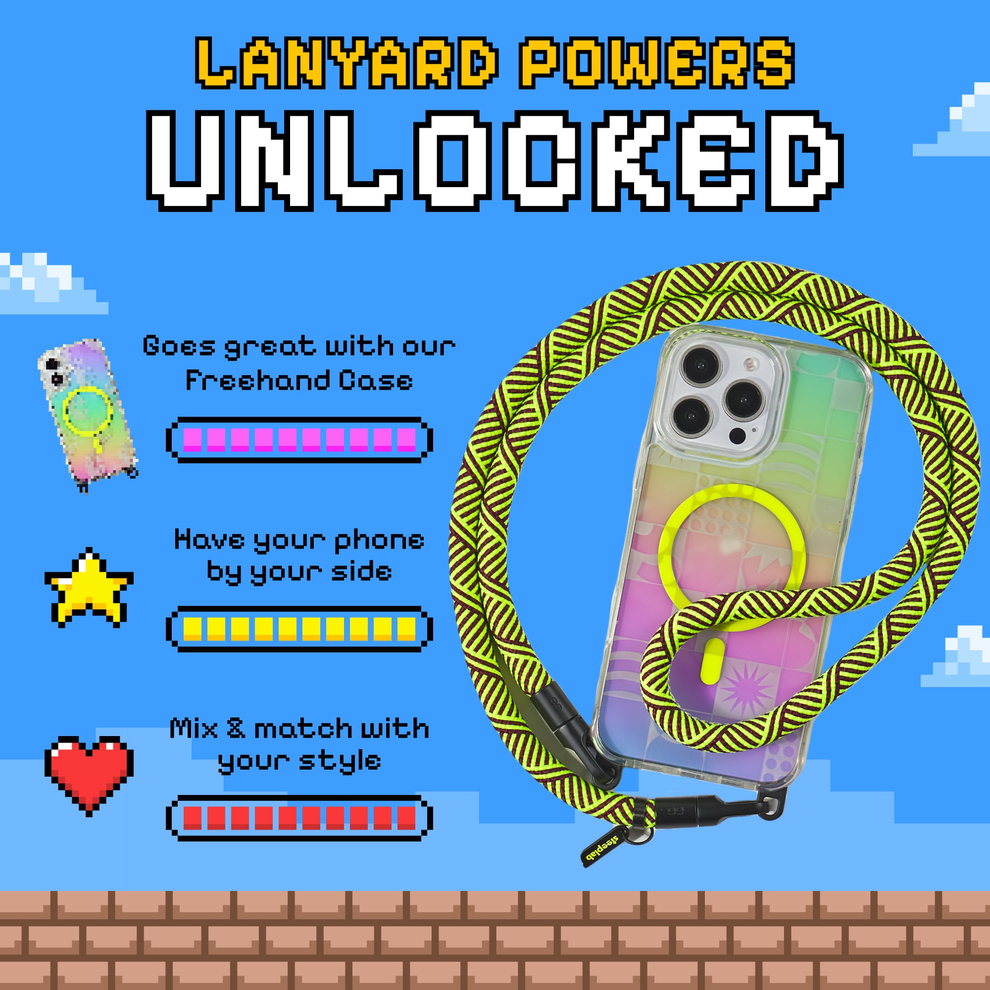 Freehand Cross-Body Lanyard - Go Hands-Free