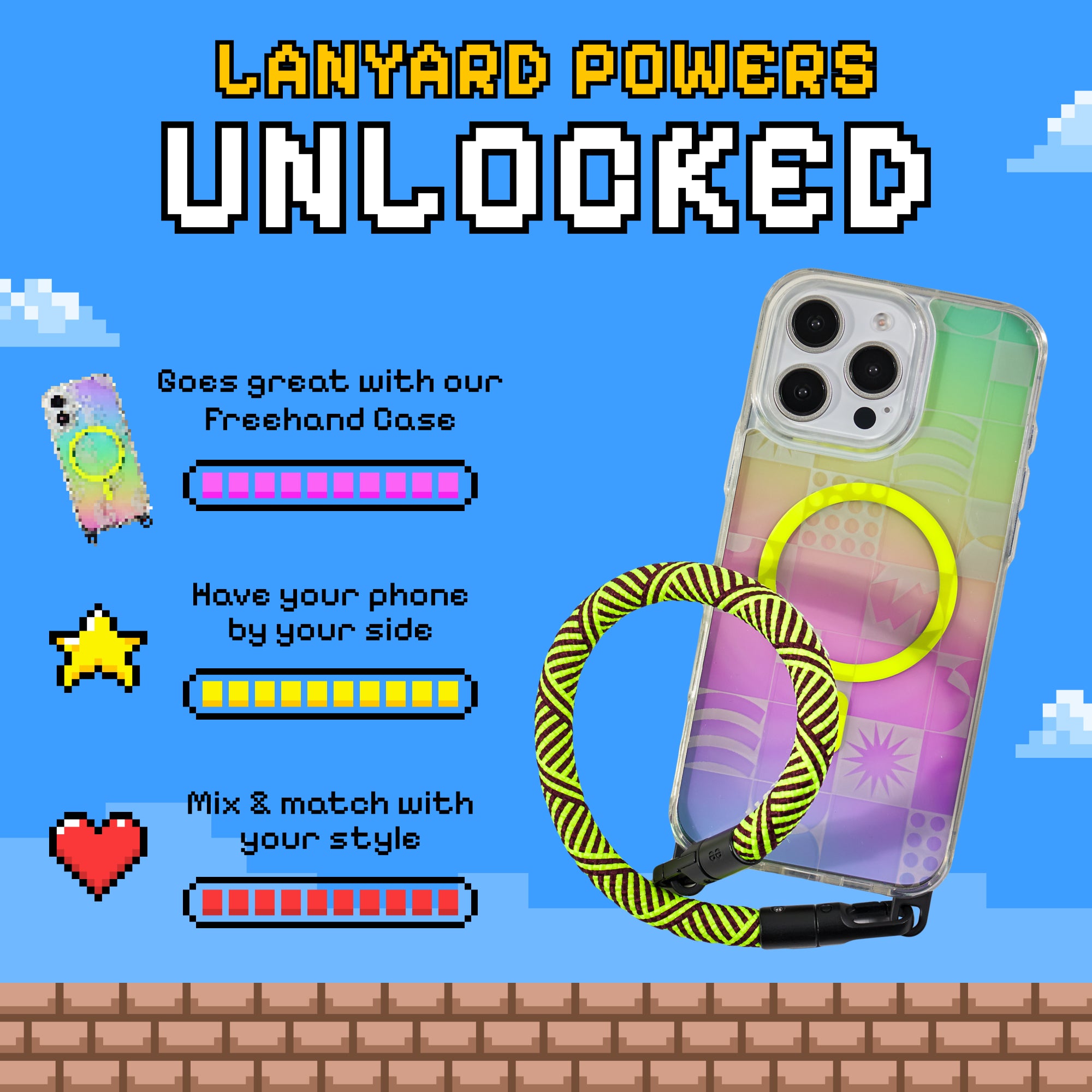 Freehand Wrist Lanyard - Secure Short Carry for Everyday Use