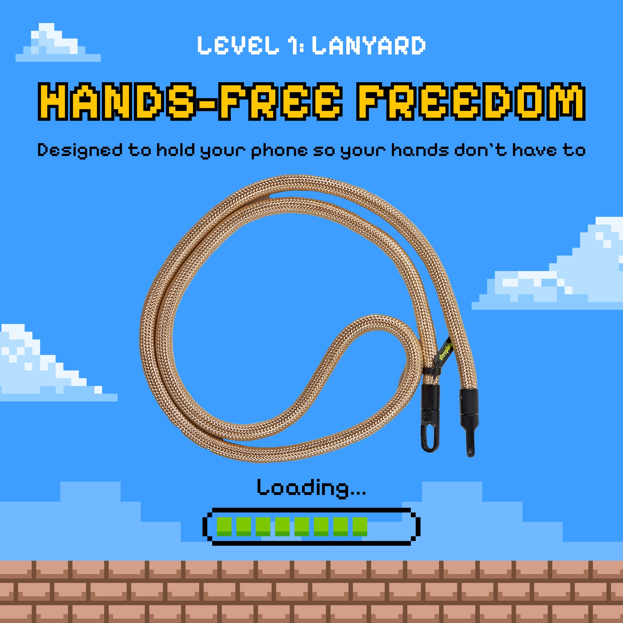 Freehand Cross-Body Lanyard - Go Hands-Free