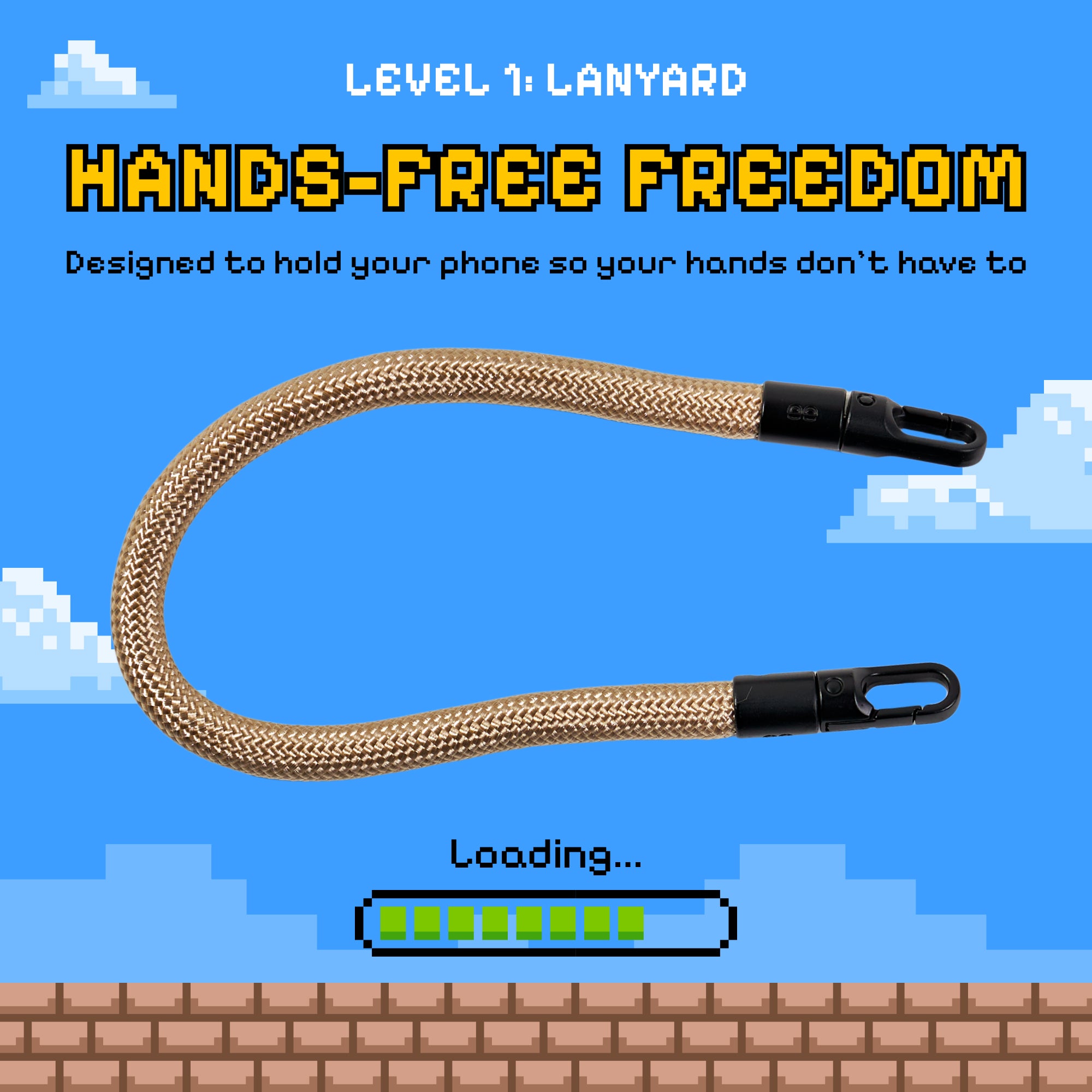 Freehand Wrist Lanyard - Secure Short Carry for Everyday Use