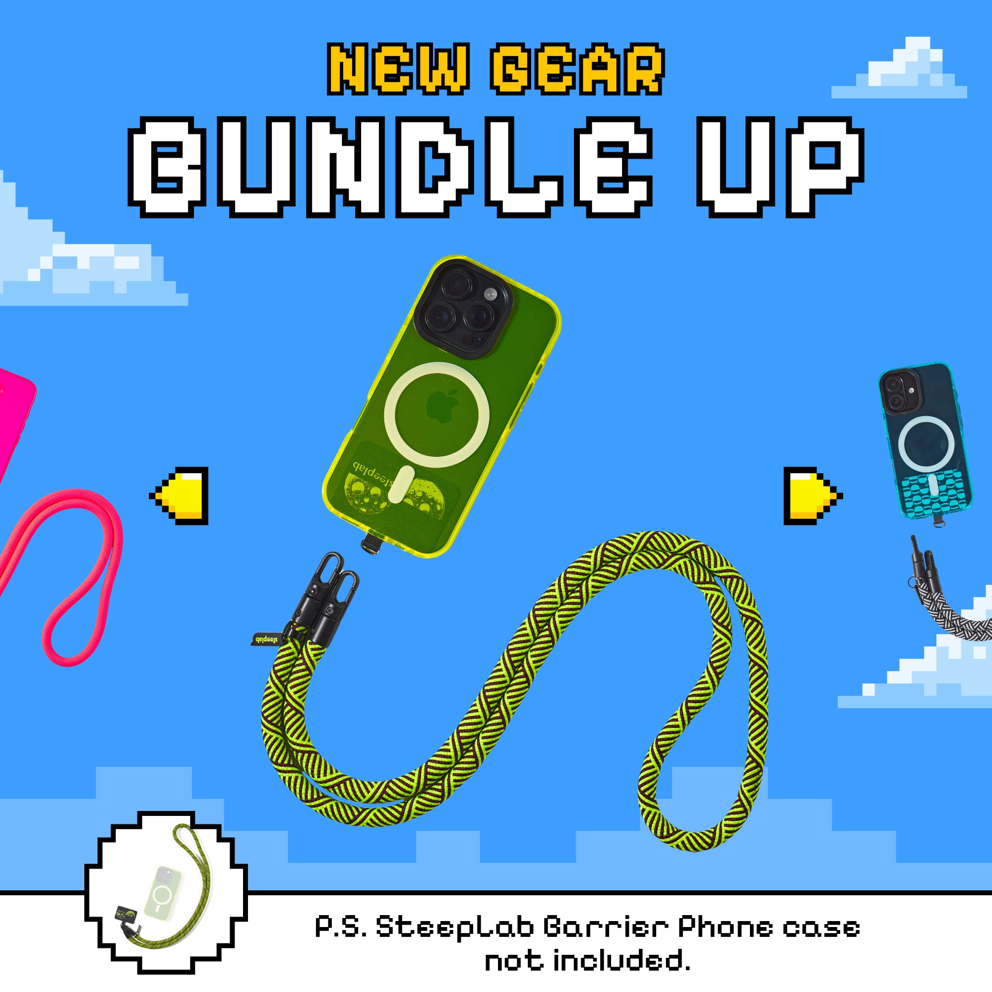 Freehand GoKit - Crossbody Lanyard + Phone Tab Bundle